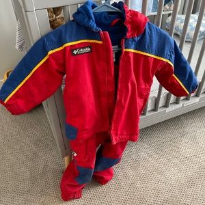 90’s 3T Snowsuit Coat/Bib In Awesome Condition